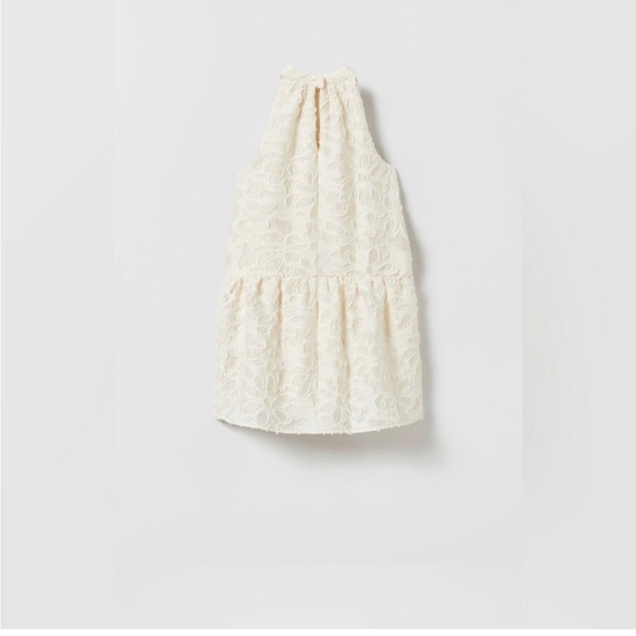 Zara feather halter dress - Picture 3 of 6